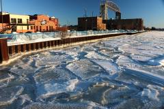 Duluth Harbor Winter