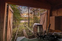 Saganaga Lake Boathouse