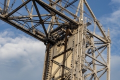 Duluth Lift Bridge Passing Under