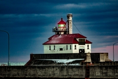 Duluth Entry Winter Dusk