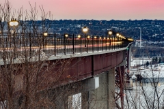 High Bridge Saint Paul from Cherokee Park Dusk