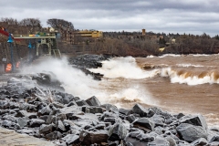 Lakewalk Storm Waves