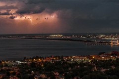 Lightning Over Duluth, Minnesota