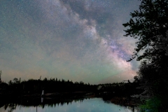 Saganaga (Sag) Spring Milky Way, BWCA