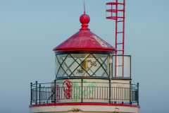 Moon Over  Graffiti  Lighthouse