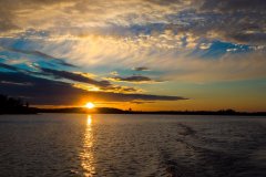 Lake Saganaga Sunset