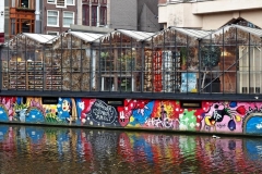 Amsterdam Flower Market Graffiti