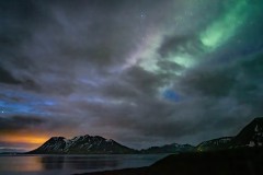 Iceland Aurora Sunset