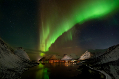 Bergsbotn  Viewing Platform Aurora
