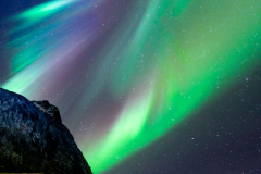 Lofoten Islands Pinwheel Aurora