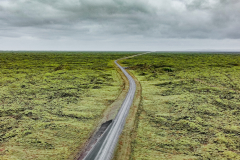 Eldhraun Moss Road, Iceland