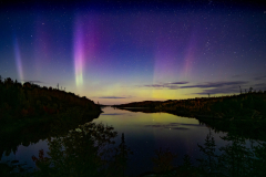 STEVE  Pillars over Lake Saganaga BWCA